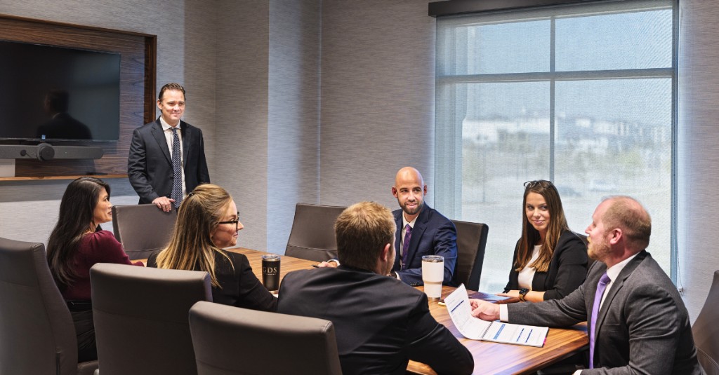 StockMutualInvestment advisors in a strategy meeting